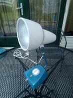 Industriële vintage bureaulamp hoogtezon jaren 50 jaren 60, Huis en Inrichting, Lampen | Tafellampen, Ophalen of Verzenden, Zo goed als nieuw