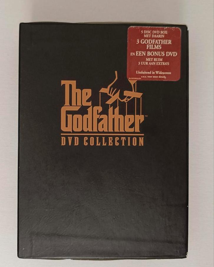 The Godfather DVD Collectie – 5 Disc Boxset, Cd's en Dvd's, Dvd's | Muziek en Concerten, Zo goed als nieuw, Boxset, Alle leeftijden