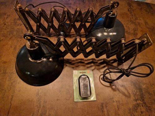 Emaille schaarlampen wandmodel, Huis en Inrichting, Lampen | Wandlampen, Zo goed als nieuw, Overige materialen, Ophalen of Verzenden