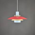 Toplamper Leto, unieke lamp met rood, blauw, geel, vintage, Huis en Inrichting, Lampen | Hanglampen, Vintage, Ophalen of Verzenden