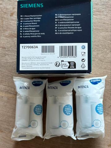 Brita Intenza waterfilter 3 st. Siemens beschikbaar voor biedingen
