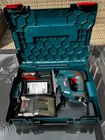 Bosch Professional 18V decoupeerzaag L-Boxx accu en lader, Ophalen, Decoupeerzaag, 600 tot 1200 watt, Zo goed als nieuw