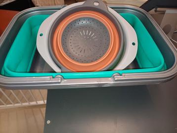 Wasbak, vergiet, kom opvouwbaar beschikbaar voor biedingen