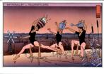 waterballet, kalverpolder, Joost Veerkamp, Verzamelen, Verzenden, 1980 tot heden, Ongelopen, Cultuur en Media