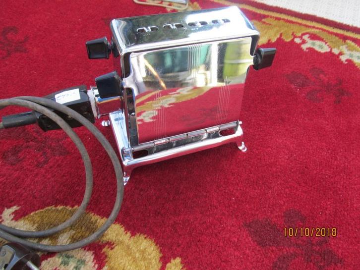 Antieke Kalorik Broodrooster met snoer., Antiek en Kunst, Antiek | Woonaccessoires, Ophalen of Verzenden