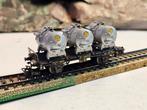 Modeltrein Marklin Ho wagon container wagon von haus zu haus, Wisselstroom, Wagon, Ophalen of Verzenden, Zo goed als nieuw