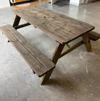 Picknick tafel, Ophalen, Gebruikt, Rechthoekig, Hout
