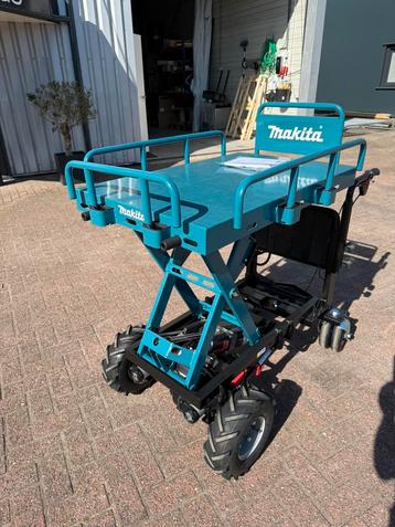 Makita DCU601 accu Transporter met schaarlift 2x18volt  beschikbaar voor biedingen