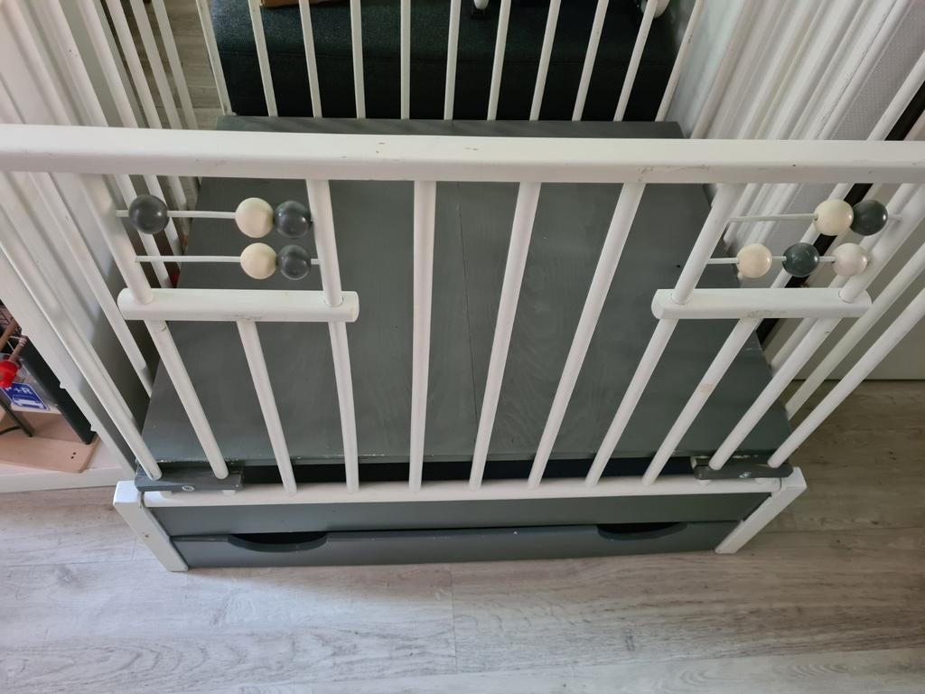 Baby/kinder box, Kinderen en Baby's, Boxen, Ophalen, Gebruikt, Vierkant, In hoogte verstelbaar
