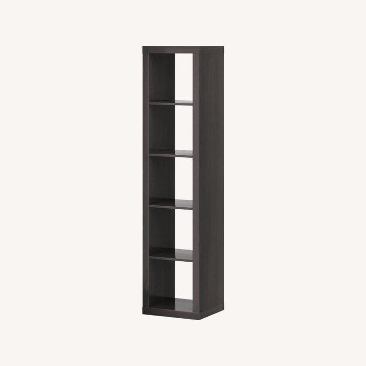 Kallax Expedit Ikea kast 5 vakken 2 deurtjes, Huis en Inrichting, Kasten | Stellingkasten, Gebruikt, Ophalen