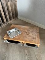 Snijblok Continenta met 3 bakjes, Ophalen, Gebruikt