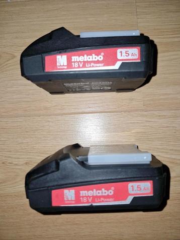 Metabo Li-Power accu 18V/1,5Ah origineel CAS NIEUW beschikbaar voor biedingen