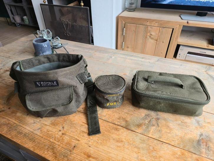 Fox royale evolution boilie bum bag tas loodtas pouch, Watersport en Boten, Hengelsport | Karpervissen, Zo goed als nieuw, Overige typen