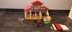 Playmobil paardenstal met 4 paarden en accesoires en tang, Ophalen