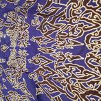 Afrikaanse doek stof, Blauw, 120 cm of meer, Ophalen of Verzenden, Katoen