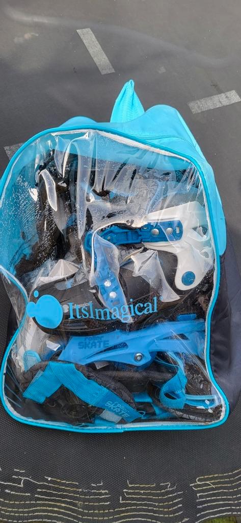 Kinder rolschaatsen, Kinderen en Baby's, Speelgoed | Buiten | Rolschaatsen, Gebruikt, Verstelbaar, Ophalen