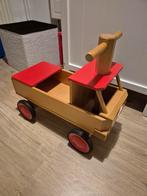 Houten auto, Ophalen, Gebruikt