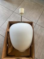 Prachtige grote art deco lamp jaren 30, Ophalen of Verzenden, Gebruikt, Glas, Art deco