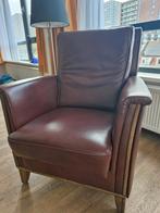 Mooie leren fauteuil, Huis en Inrichting, Fauteuils, Ophalen, Zo goed als nieuw, 50 tot 75 cm, Leer