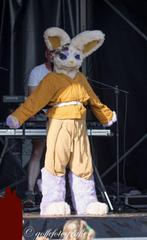 Fursuit partial jerboa, Ophalen of Verzenden, Zo goed als nieuw, Overige typen