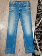 G-star raw broek 3301 straight w31 L32, Ophalen of Verzenden, Zo goed als nieuw, Blauw, W32 (confectie 46) of kleiner