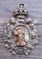 19 de eeuw GROTE Heilige Hanger Ex Voto Antonius van Padua