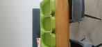 3 groene Trofast bakken, Kinderen en Baby's, Kinderkamer | Commodes en Kasten, Ophalen, Gebruikt, 75 tot 100 cm, Minder dan 50 cm