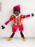 Authentieke V&D etalage zwarte Piet pop - 60cm, rood/roze, Verzenden, Zo goed als nieuw