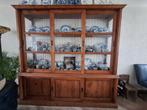 Prachtige grote antieke grenen buffetkast met schuifdeuren, Antiek en Kunst, Ophalen