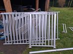 Aluminium hek, Tuin en Terras, Ophalen, Gebruikt