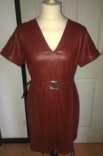 Only jurk imitatie leer maat 38/40, Kleding | Dames, Jurken, Maat 38/40 (M), Ophalen of Verzenden, Zo goed als nieuw, Boven de knie
