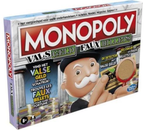 Monopoly Vals Geld, Hobby en Vrije tijd, Gezelschapsspellen | Bordspellen, Nieuw, Ophalen of Verzenden