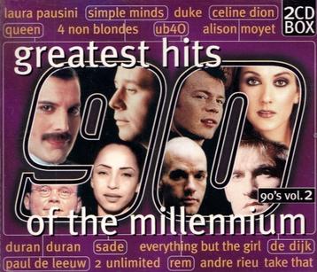 2-CD Greatest Hits Of The Millennium 90's Vol. 2