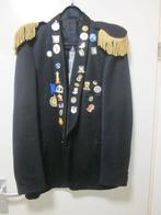 Jas met epauletten en emblemen Oeteldonk en Domtoren., Maat 52/54 (L), Carnaval, Ophalen of Verzenden, Kleding