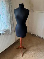 Te Koop : Paspop Buste Staand Pop Zwart Zie Foto’s, Ophalen of Verzenden, Gebruikt, Paspop