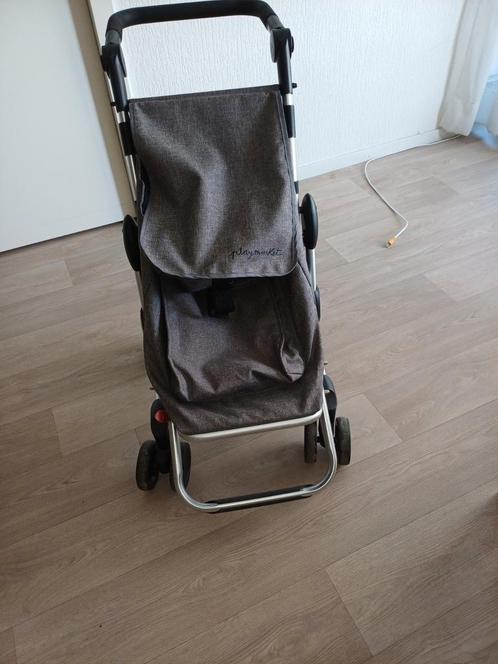 Playmarket Boodschappentrolley - Handig & Lichtgewicht, Sieraden, Tassen en Uiterlijk, Tassen | Reistassen en Weekendtassen, Gebruikt