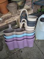 Hangbakken voor de bloemen en aardbeien, Tuin en Terras, Ophalen, Minder dan 30 cm, Minder dan 60 cm, Rond