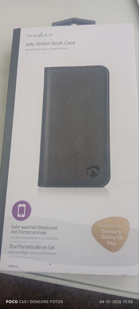 hoesje Samsung Galaxy S8 plus zwart, Ophalen of Verzenden, Nieuw, Overige modellen, Hoesje of Tasje