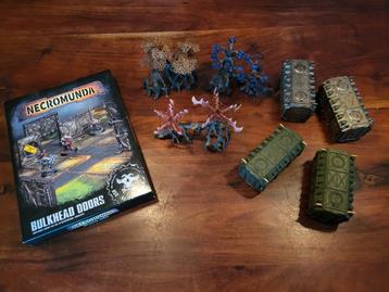 Warhammer 40k Necromunda Kill team scenery terrein terrain beschikbaar voor biedingen