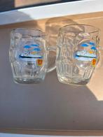 2 Texel Bierpullen Vintage Glas, Ophalen of Verzenden