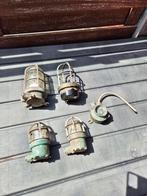 Vintage Scheepslampen - Authentieke Sfeer, Antiek en Kunst, Antiek | Lampen, Ophalen of Verzenden