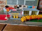 Oude Lego SHELL benzine station., Gebruikt, Ophalen of Verzenden