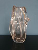Kristallen vaasje, blank glas, Antiek en Kunst, Antiek | Glas en Kristal, Ophalen of Verzenden