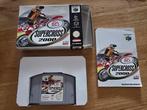 Nintendo 64 super cross 2000 compleet, 1 speler, Racen en Vliegen, Ophalen of Verzenden, Zo goed als nieuw