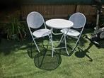 bistro set, Overige materialen, Zo goed als nieuw, Tuinset, Ophalen