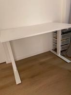 Ikea Trotten 120x70 zit/sta bureau handmatig, Huis en Inrichting, Gebruikt, Ophalen of Verzenden