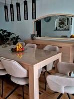 Eetkamerset: Tafel, Dressoir & Spiegel, Huis en Inrichting, Complete eetkamers, Ophalen, Gebruikt, Modern, Minder dan 4 stoelen