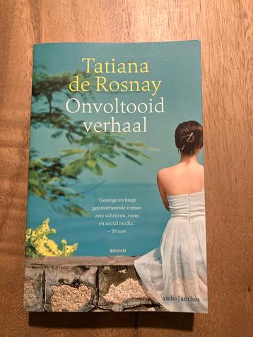 Onvoltooid Verhaal - Tatiana de Rosnay beschikbaar voor biedingen