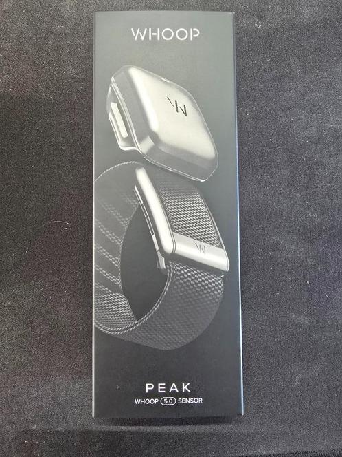 Whoop 5.0 PEAK 1 maand gratis + 10% korting, Sieraden, Tassen en Uiterlijk, Activity trackers, Nieuw, Zwart, Waterdicht, Ophalen