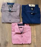 Blumfontain Overhemden Maat 41/42 Katoen, Ophalen of Verzenden, Gedragen, Blauw, Halswijdte 41/42 (L)